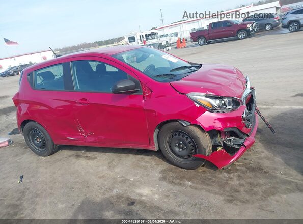 KL8CB6SA6LC473462 2020 CHEVROLET SPARK Красный Вид задней части салона