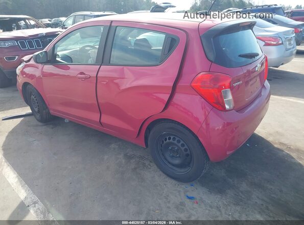 KL8CB6SA6LC473462 2020 CHEVROLET SPARK Красный Задняя левая четверть