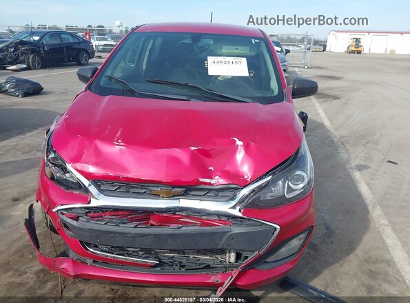 KL8CB6SA6LC473462 2020 CHEVROLET SPARK Красный Вид щитка приборов