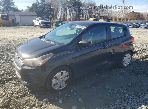 KL8CB6SA7GC629675 2016 CHEVROLET SPARK Черный Передняя левая четверть