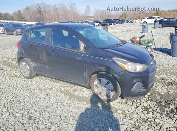 KL8CB6SA7GC629675 2016 CHEVROLET SPARK Черный Передняя правая четверть