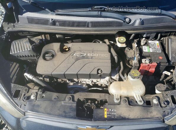 KL8CB6SA7GC629675 2016 CHEVROLET SPARK Черный Вид задней части салона