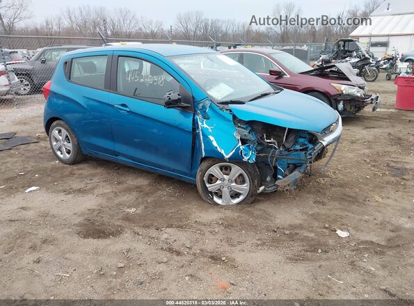 KL8CB6SA7LC467038 2020 CHEVROLET SPARK Blue Przód prawy