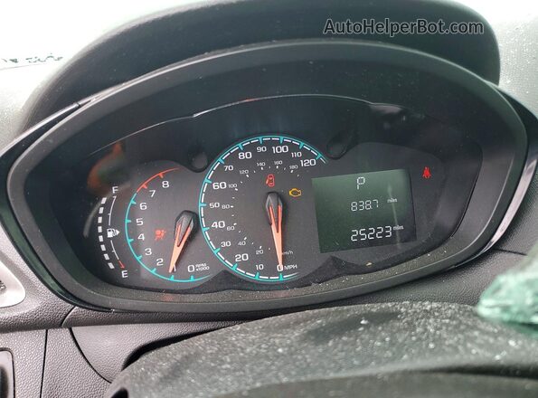 KL8CB6SA7LC478637 2020 CHEVROLET SPARK Белый Вид щитка приборов