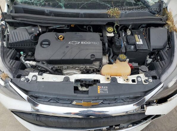 KL8CB6SA7LC478637 2020 CHEVROLET SPARK Белый Вид задней части салона