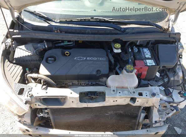 KL8CB6SA8JC467675 2018 CHEVROLET SPARK Cream Widok z tyłu