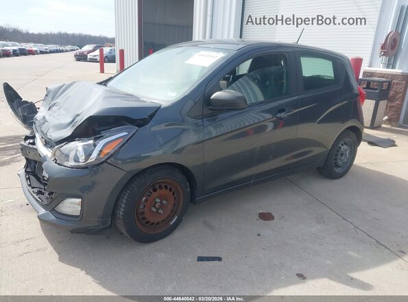 KL8CB6SA8KC711651 2019 CHEVROLET SPARK Серый Передняя левая четверть
