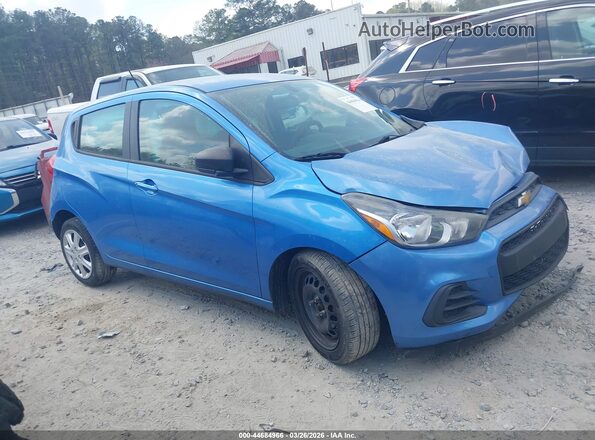 KL8CB6SA9GC573870 2016 CHEVROLET SPARK Синий Вид задней части салона