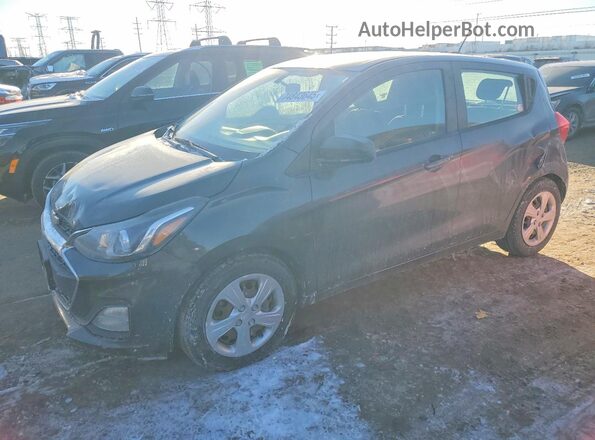KL8CB6SA9KC781885 2019 CHEVROLET SPARK Gray Vista tres cuartos delantera izquierda