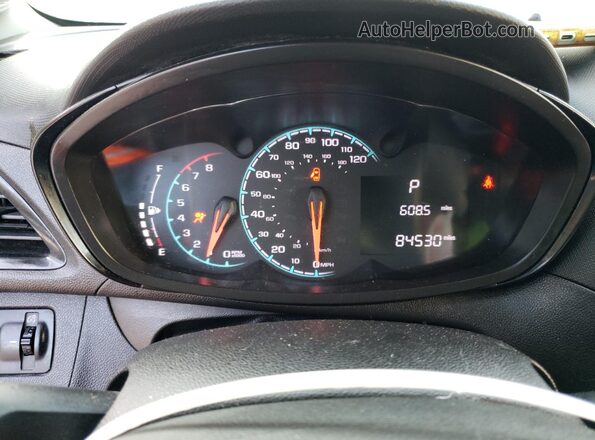 KL8CB6SAXHC829712 2017 CHEVROLET SPARK Черный Вид щитка приборов