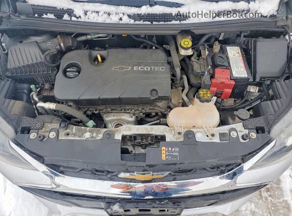 KL8CC6SA2KC757747 2019 CHEVROLET SPARK Серебряный Вид задней части салона