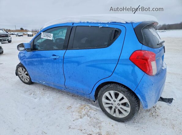 KL8CD6SA0JC447589 2018 CHEVROLET SPARK Blue Trasero izquierdo