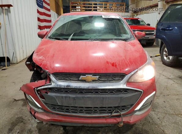 KL8CD6SA0KC702159 2019 CHEVROLET SPARK Красный Вид спереди