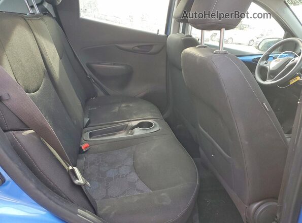 KL8CD6SA1JC467043 2018 CHEVROLET SPARK Синий Вид задних сидений