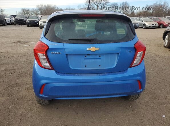 KL8CD6SA1JC467043 2018 CHEVROLET SPARK Синий Вид сзади