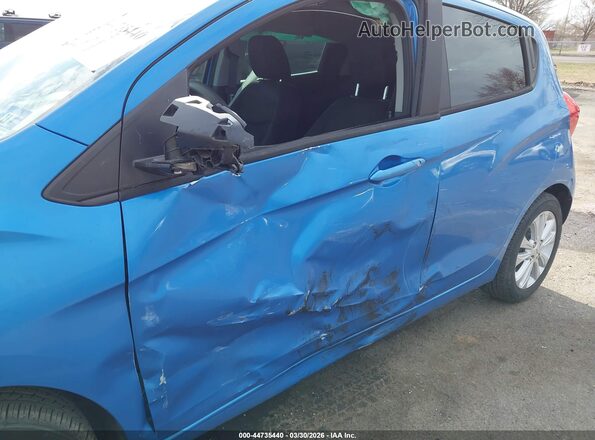 KL8CD6SA2JC480299 2018 CHEVROLET SPARK Blue Widok z przodu
