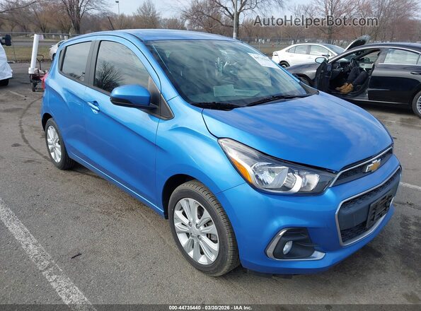KL8CD6SA2JC480299 2018 CHEVROLET SPARK Blue Przód prawy