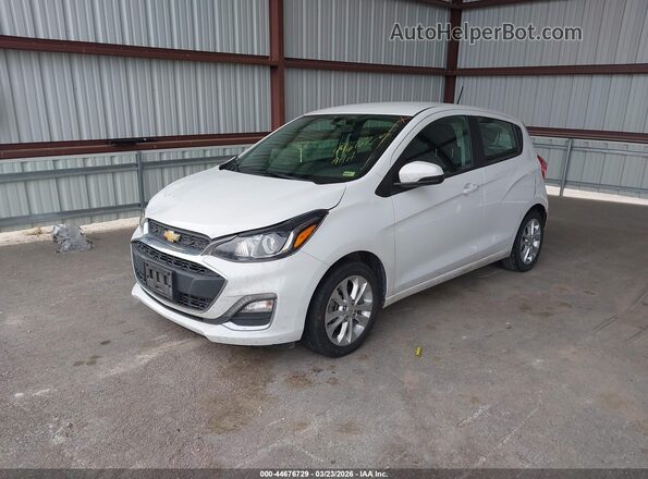 KL8CD6SA2KC709209 2019 CHEVROLET SPARK Белый Передняя левая четверть