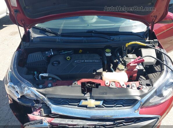 KL8CD6SA2NC012868 2022 CHEVROLET SPARK Red Vista trasera