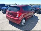 2022 Chevrolet Spark Fwd 1lt Automatic Red vin: KL8CD6SA2NC012868