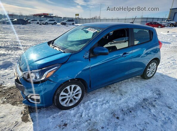 KL8CD6SA3LC478340 2020 CHEVROLET SPARK Синий Передняя левая четверть