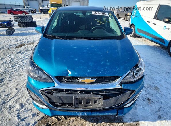 KL8CD6SA3LC478340 2020 CHEVROLET SPARK Синий Вид спереди