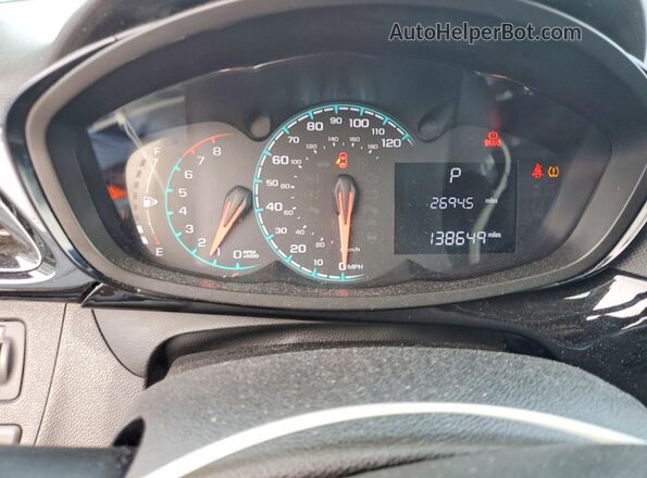 KL8CD6SA5HC762981 2017 CHEVROLET SPARK Purple Vista del cuadro de instrumentos