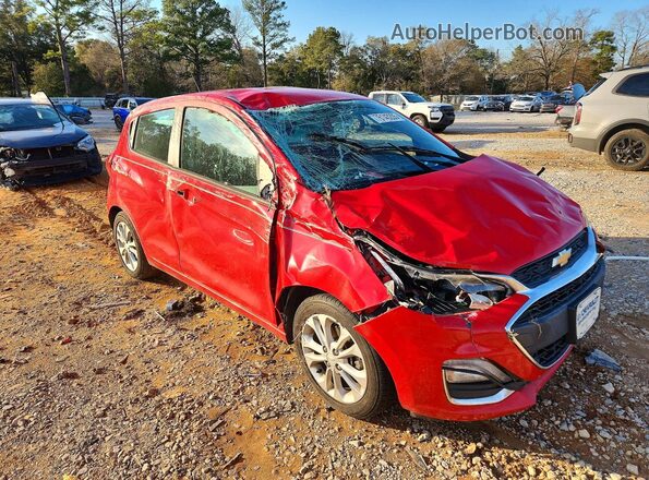 KL8CD6SA5KC719698 2019 CHEVROLET SPARK Красный Передняя правая четверть
