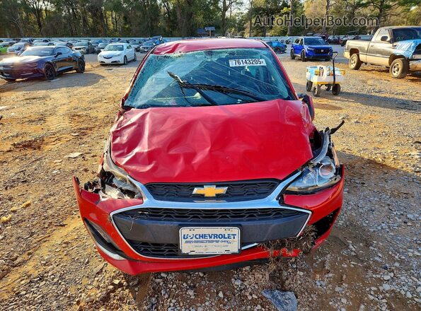 KL8CD6SA5KC719698 2019 CHEVROLET SPARK Красный Вид спереди