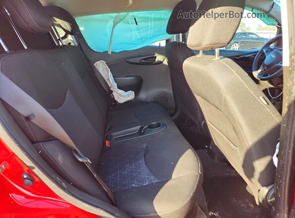 KL8CD6SA5KC719698 2019 CHEVROLET SPARK Красный Вид задней части салона
