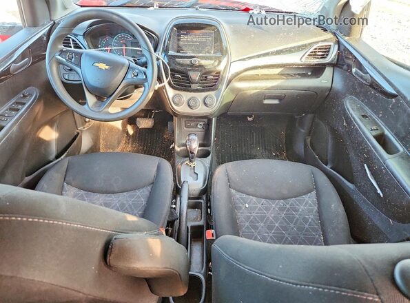 KL8CD6SA5KC719698 2019 CHEVROLET SPARK Красный Вид панели приборов