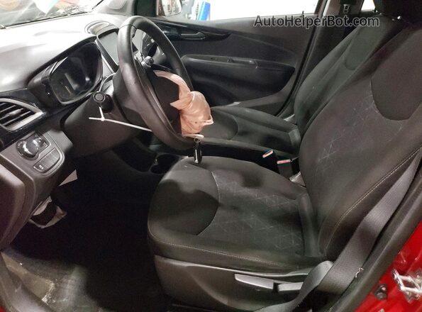 KL8CD6SA6LC447096 2020 CHEVROLET SPARK Красный Вид салона спереди