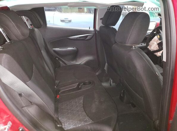 KL8CD6SA6LC447096 2020 CHEVROLET SPARK Красный Вид задней части салона