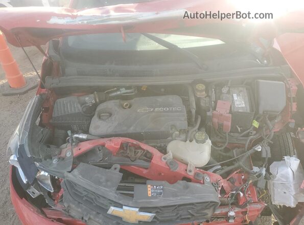 KL8CD6SA7MC717258 2021 CHEVROLET SPARK Red Widok wnętrza z tyłu