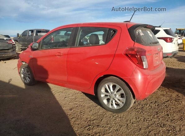 KL8CD6SA7MC717258 2021 CHEVROLET SPARK Red Tył lewy