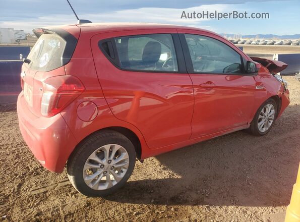 KL8CD6SA7MC717258 2021 CHEVROLET SPARK Red Tył prawy