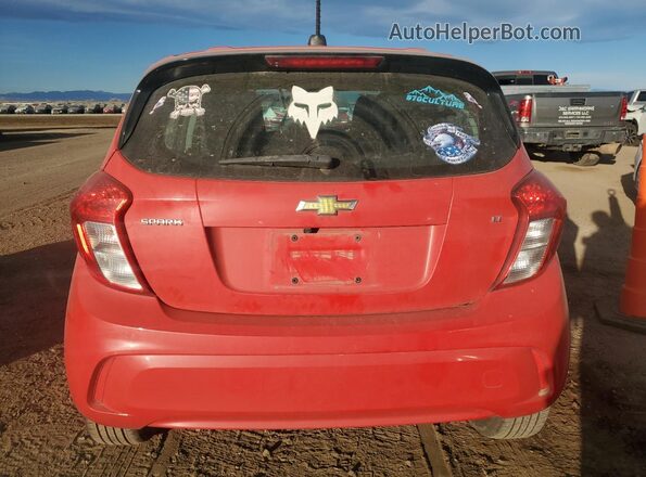 KL8CD6SA7MC717258 2021 CHEVROLET SPARK Red Widok z tyłu