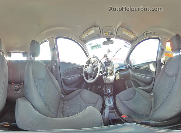 KL8CD6SA7MC717258 2021 CHEVROLET SPARK Red Widok naklejki z numerem VIN