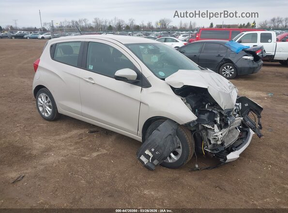KL8CD6SA7MC730737 2021 CHEVROLET SPARK Кремовый Передняя правая четверть