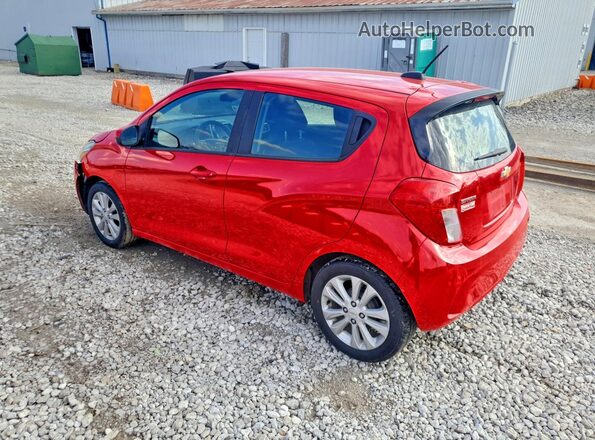 KL8CD6SA8JC458243 2018 CHEVROLET SPARK Red Trasero izquierdo
