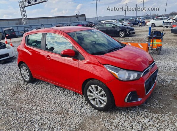 KL8CD6SA8JC458243 2018 CHEVROLET SPARK Red Delantero derecho