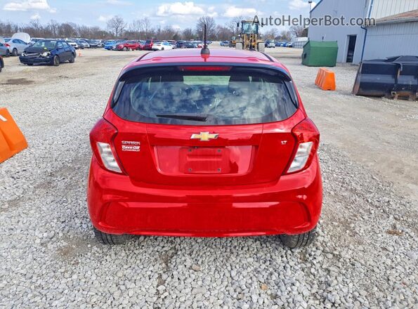 KL8CD6SA8JC458243 2018 CHEVROLET SPARK Red Vista trasera
