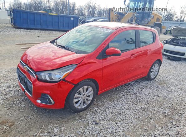 KL8CD6SA8JC458243 2018 CHEVROLET SPARK Red Vista tres cuartos delantera izquierda