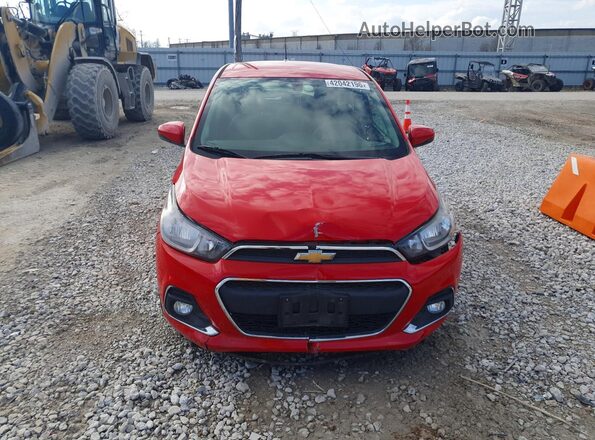 KL8CD6SA8JC458243 2018 CHEVROLET SPARK Red Vista frontal
