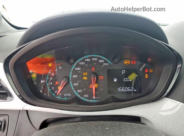KL8CD6SA9GC563897 2016 CHEVROLET SPARK Зеленый Вид щитка приборов