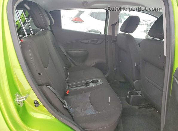 KL8CD6SA9GC563897 2016 CHEVROLET SPARK Зеленый Вид задних сидений