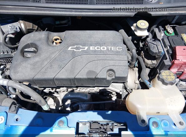 KL8CD6SA9HC825872 2017 CHEVROLET SPARK Синий Вид сзади