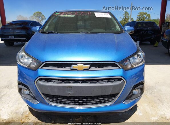 KL8CD6SA9HC825872 2017 CHEVROLET SPARK Синий Вид щитка приборов