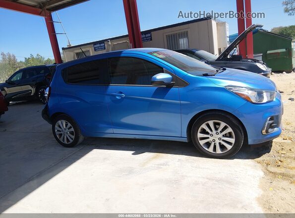 KL8CD6SA9HC825872 2017 CHEVROLET SPARK Синий Вид задней части салона