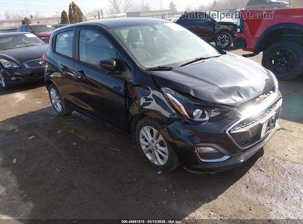 KL8CD6SA9KC726556 2019 CHEVROLET SPARK Черный Передняя правая четверть